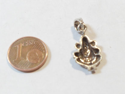 Ciondolo Ganesha in argento