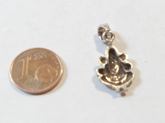 Ciondolo Ganesha in argento