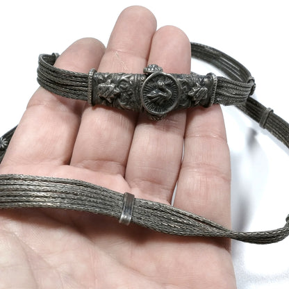 CINTURA ETNICA in argento antico con ORNAMENTI etnici | GIOIELLI IN ARGENTO