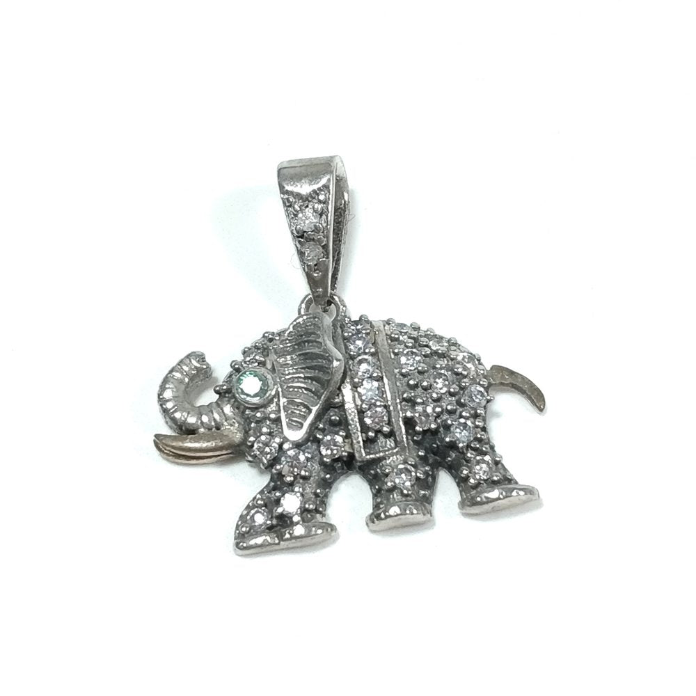 Ciondolo d'argento in argento 925 Ciondolo Zircone – immagine5
