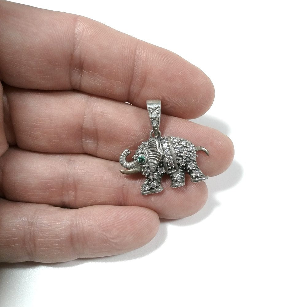 Ciondolo d'argento in argento 925 Ciondolo Zircone – immagine3