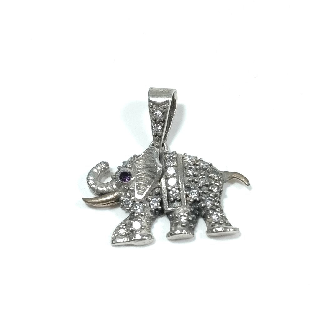 Ciondolo d'argento in argento 925 Ciondolo Zircone – immagine2