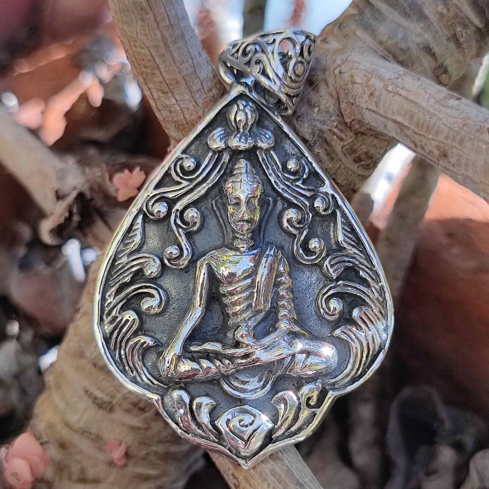Ciondolo Buddha in argento 925 - HARSORE