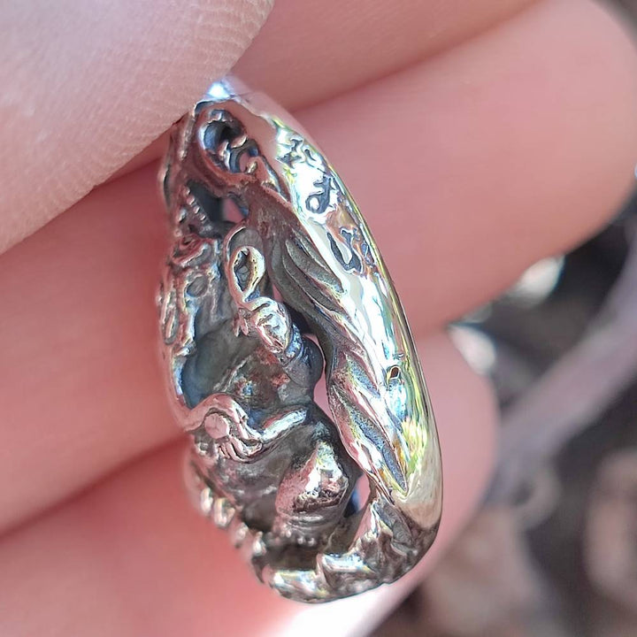 Ciondolo Ganesh in argento 925 - NAWA
