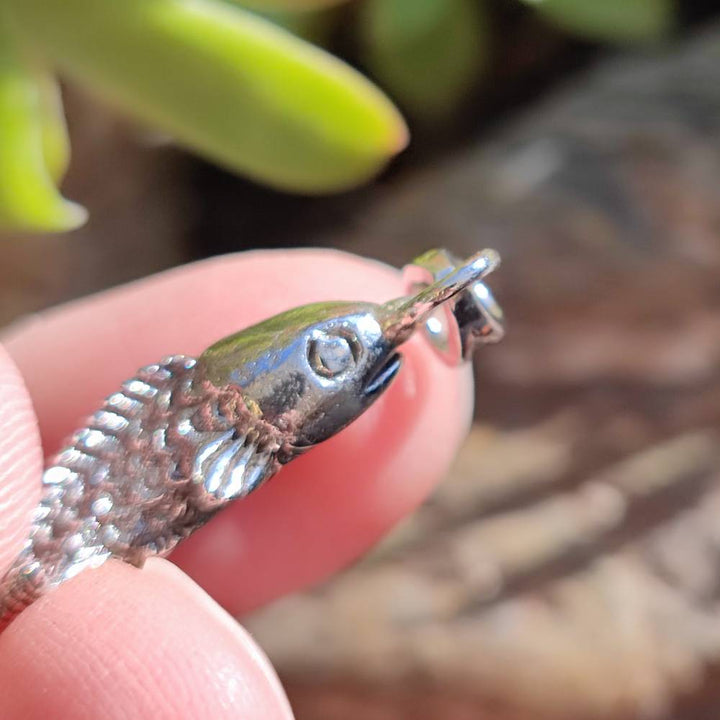 Ciondolo pesce in argento 925 - DASURI
