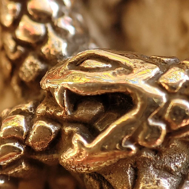 Ciondolo serpente in argento 925 - PHALNA