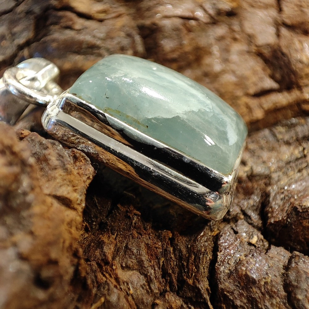 Ciondolo ACQUAMARINA in argento 925 - MAHARANI