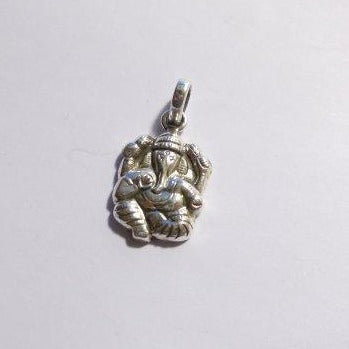 Ciondolo GANESH in argento 925 - ETNICO – immagine1