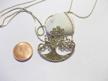 Collana Albero della vita in ottone – immagine5