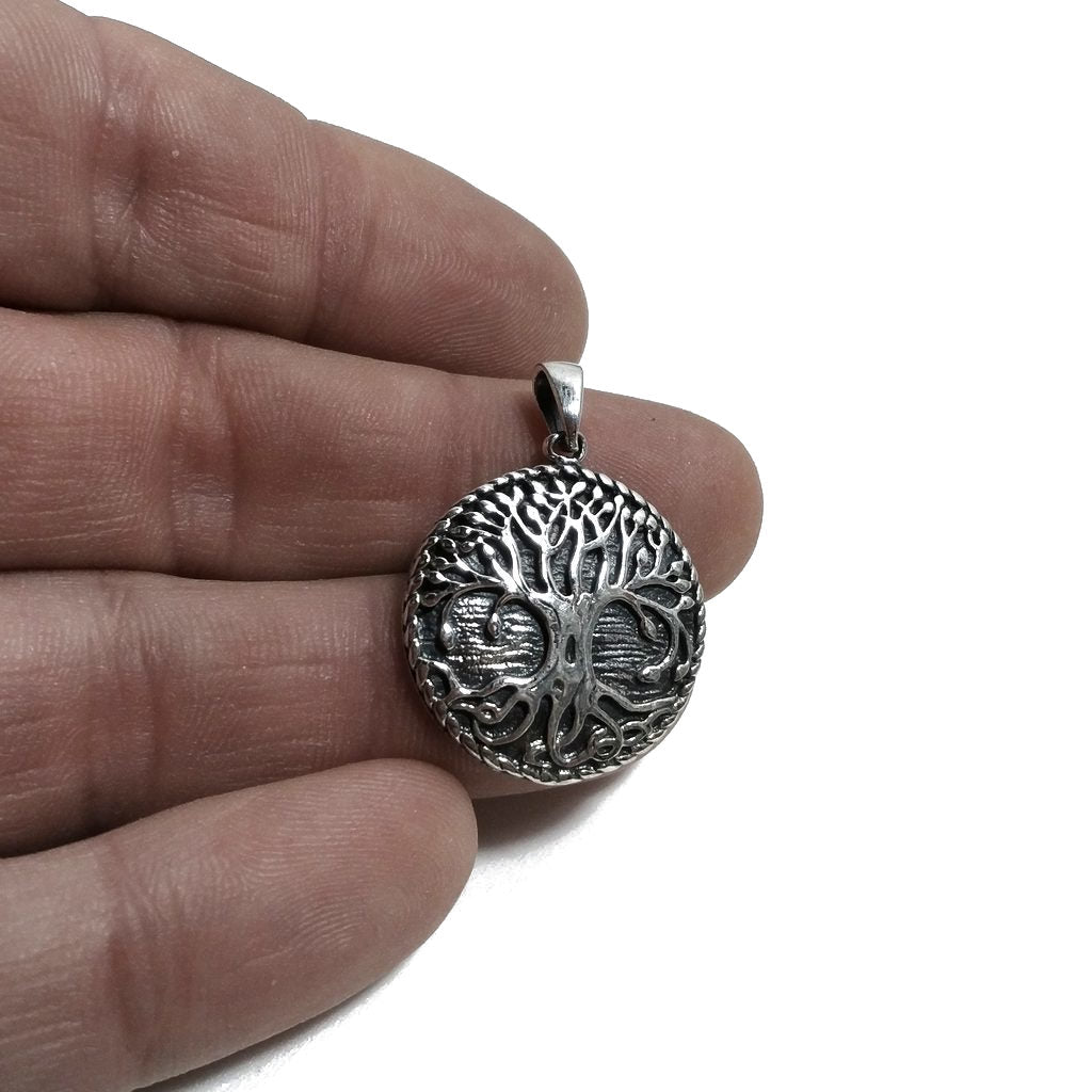 Ciondolo in argento 925 Ciondolo artigianale | Albero della vita