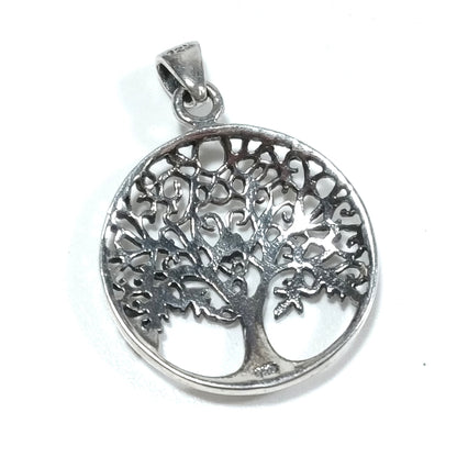 Ciondolo ETNICO in argento 925 Ciondolo artigianale | Albero della vita