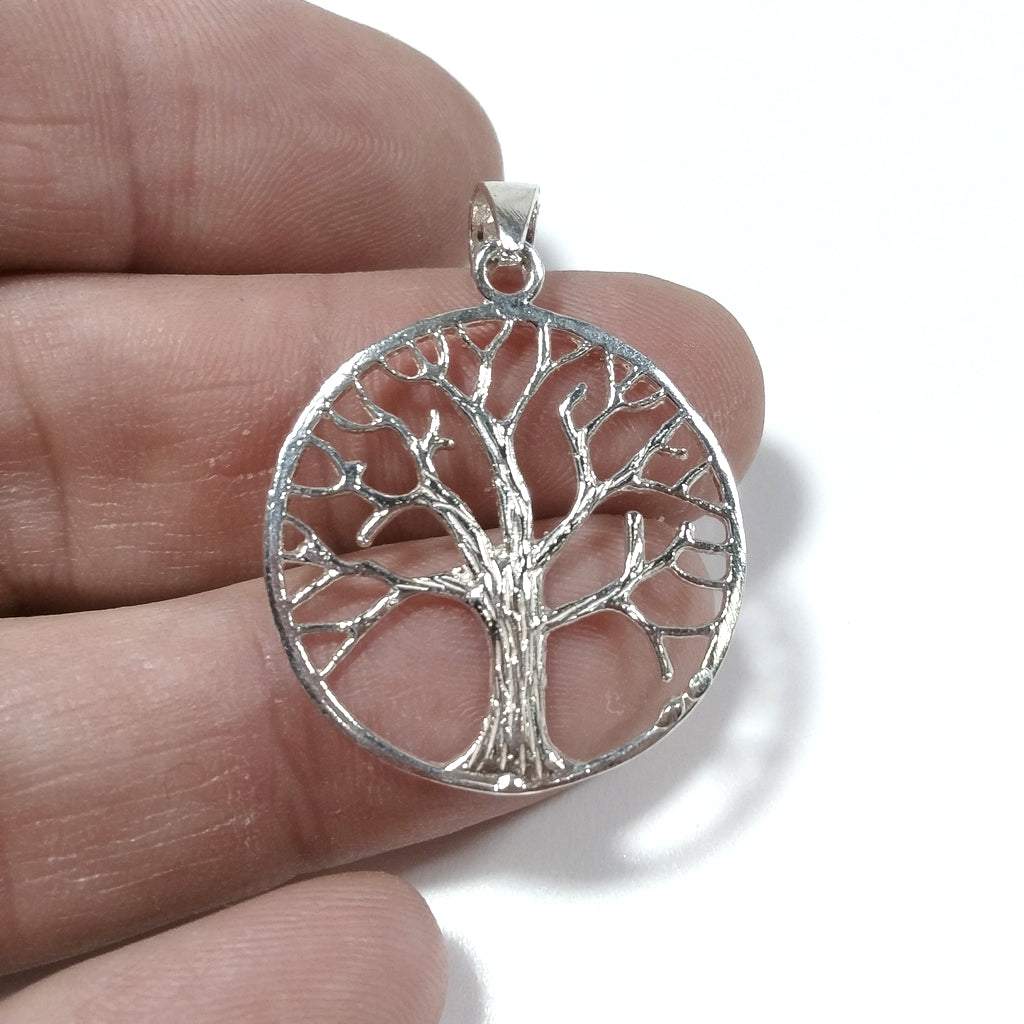 Ciondolo ETNICO in argento 925 Ciondolo artigianale | Albero della vita