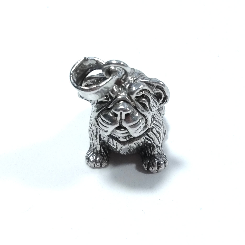 Ciondolo in argento 925 bulldog francese - DOGGY