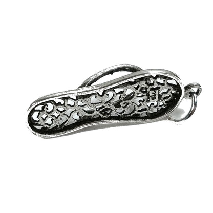 Ciondolo CIABATTA havaianas | Gioielli argento | Charms | argento Rosato