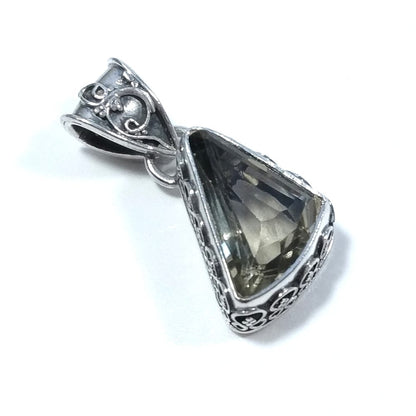 Ciondolo ETNICO in argento 925 Ciondolo Citrino | GIOIELLI CON PIETRE