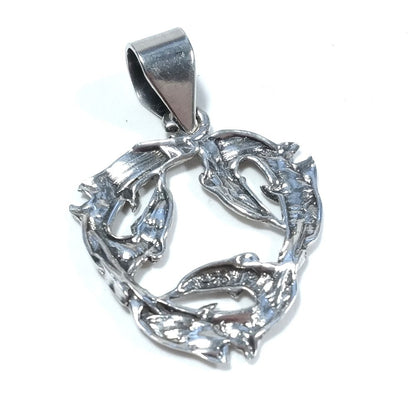 Ciondolo DELFINO in argento 925 Ciondolo artigianale – immagine4
