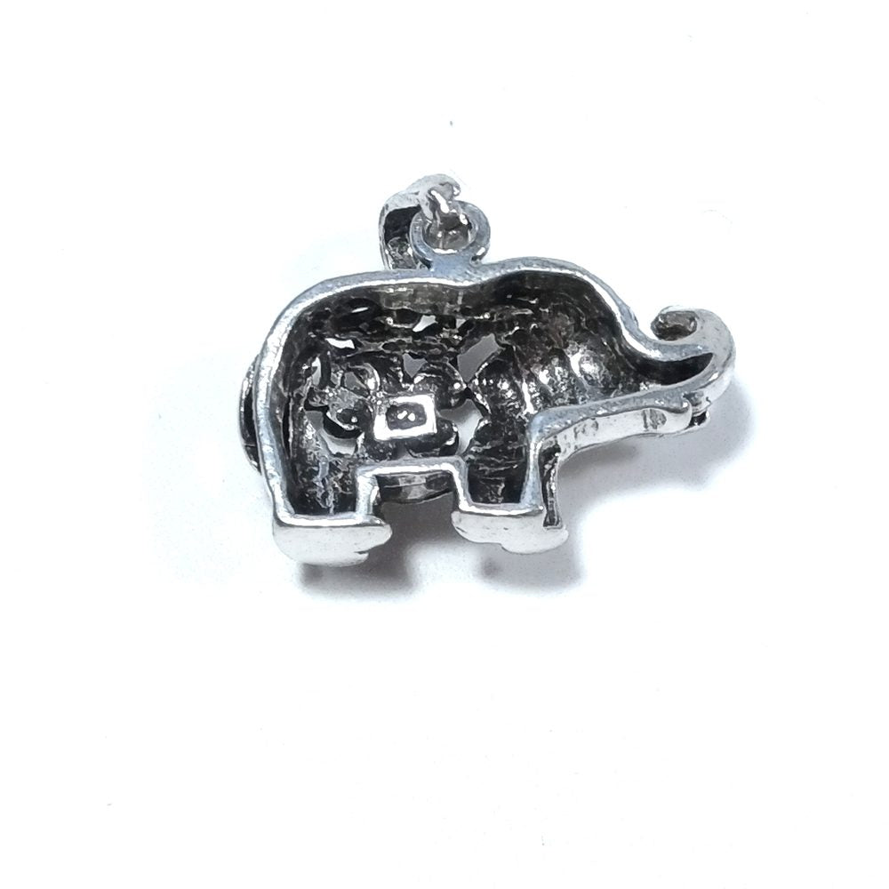 Ciondolo in argento 925 Ciondolo artigianale | Elefante – immagine7