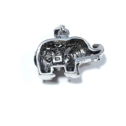 Ciondolo in argento 925 Ciondolo artigianale | Elefante – immagine7