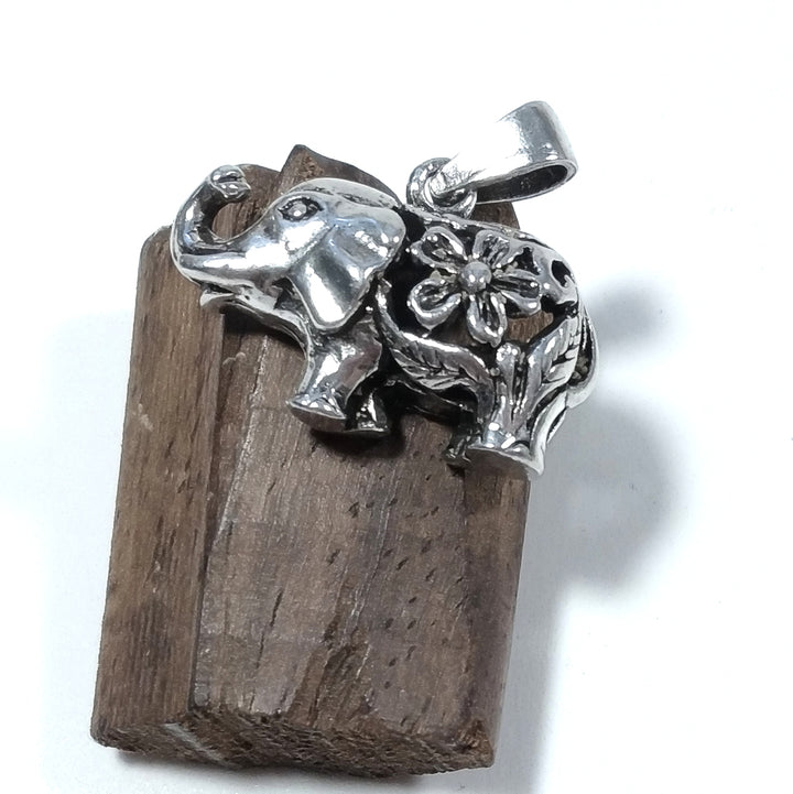 Ciondolo in argento 925 Ciondolo artigianale | Elefante
