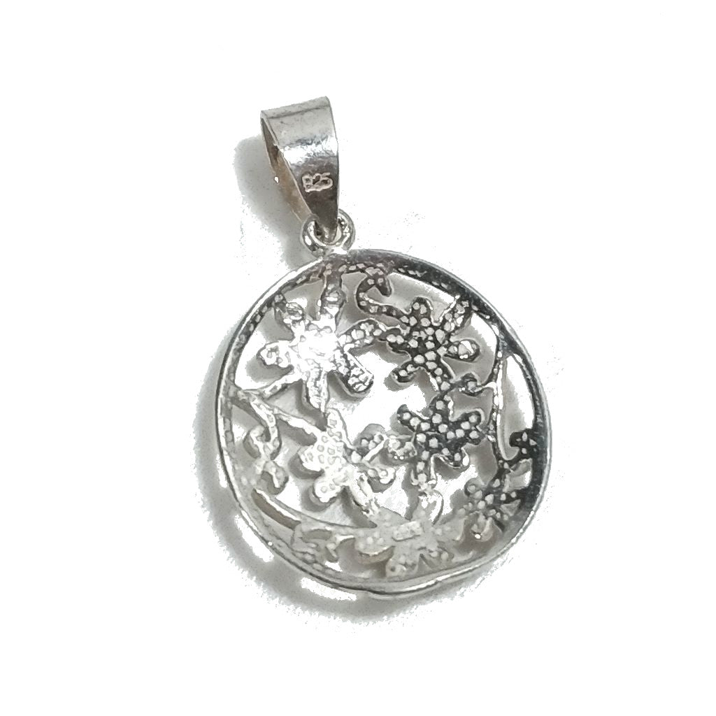 Ciondolo in argento 925 con FIORI – immagine2