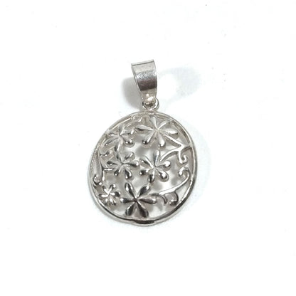 Ciondolo in argento 925 con FIORI – immagine1