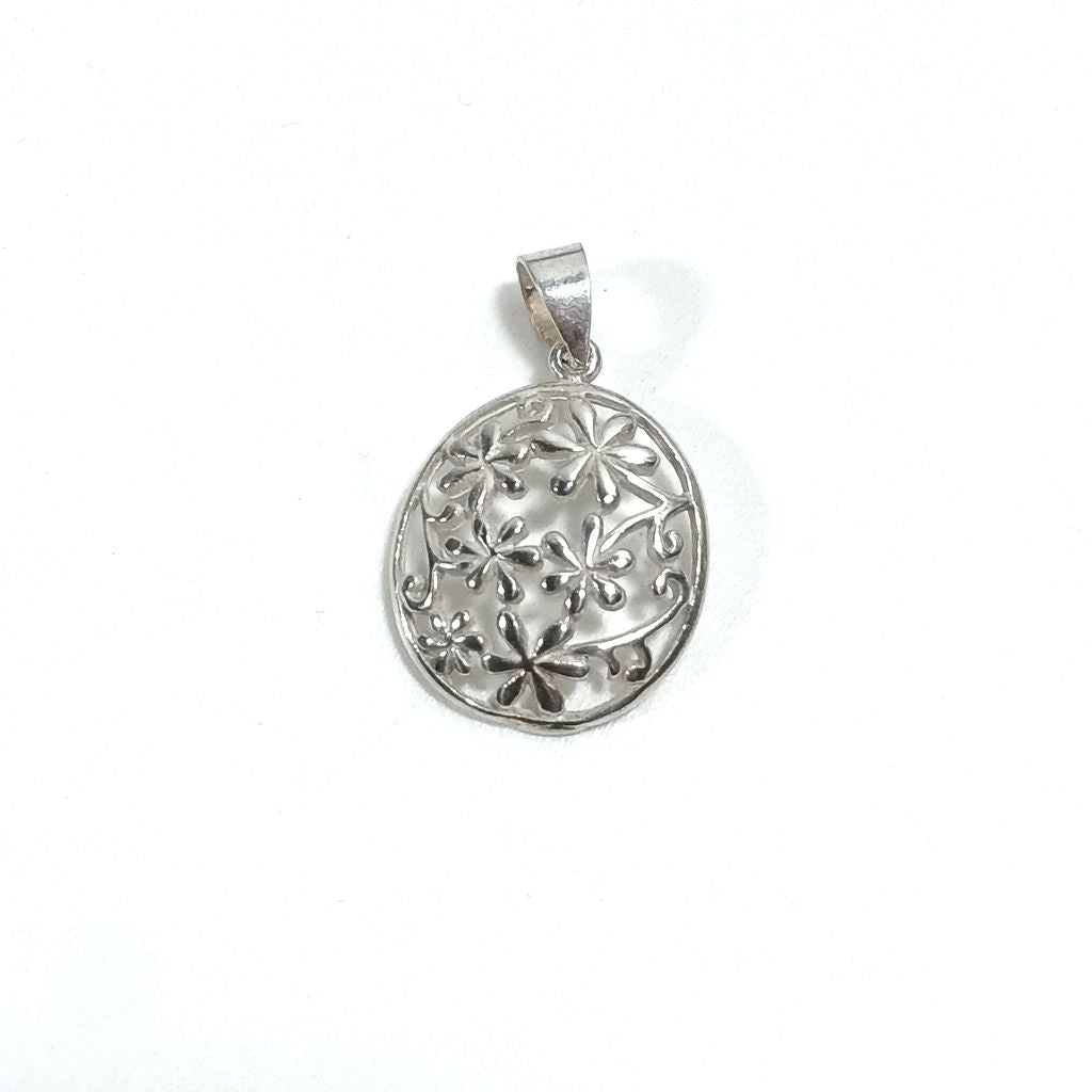 Ciondolo in argento 925 con FIORI – immagine4