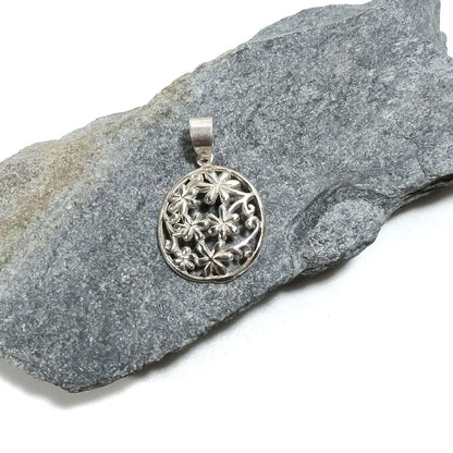 Ciondolo in argento 925 con FIORI – immagine3
