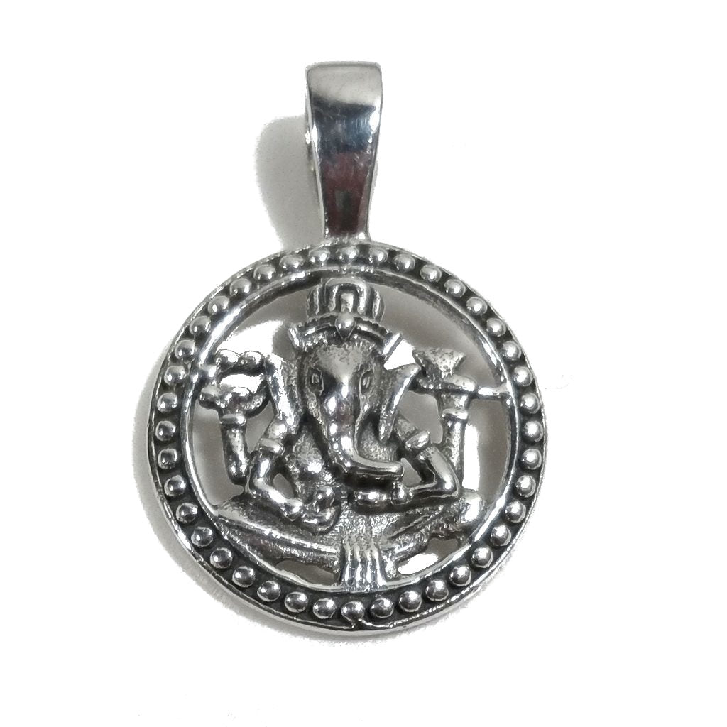 CIONDOLO GANESH in argento 925