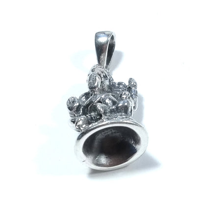Ciondolo etnico in argento 925 con Ganesh - NIRU