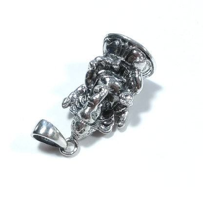 Ciondolo etnico in argento 925 con Ganesh - NIRU