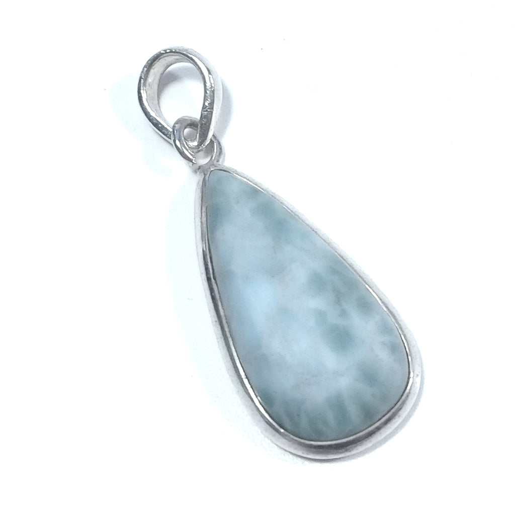 CIONDOLO PIETRA | in argento 925 con Larimar | GIOIELLI IN ARGENTO