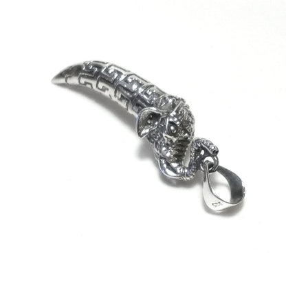 Ciondolo ETNICO in argento 925 con GANESH | GIOIELLI IN ARGENTO