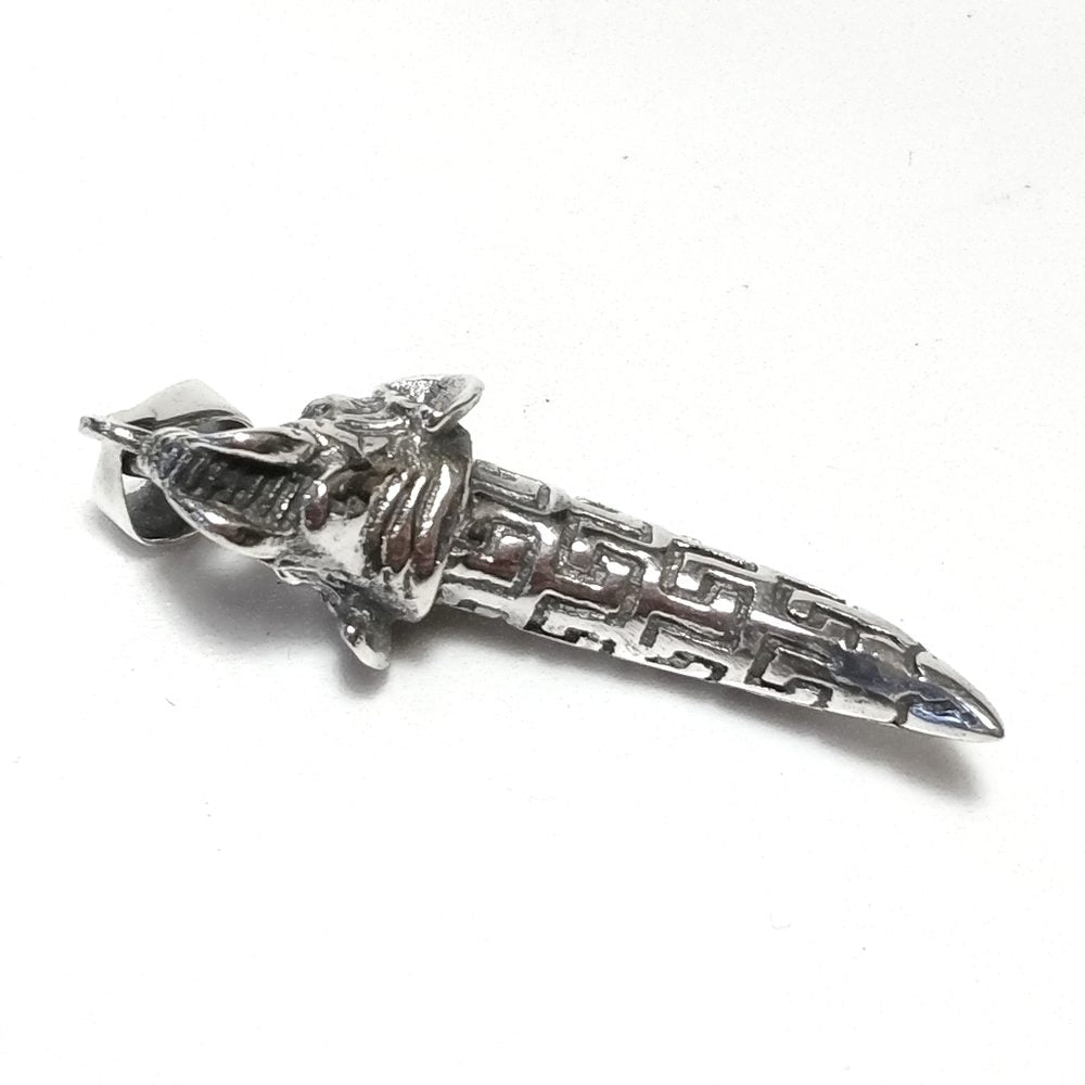 Ciondolo ETNICO in argento 925 con GANESH | GIOIELLI IN ARGENTO