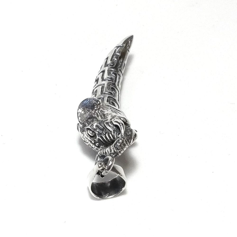 Ciondolo ETNICO in argento 925 con GANESH | GIOIELLI IN ARGENTO