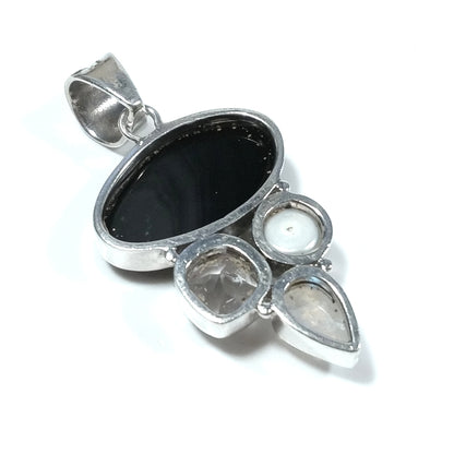 Ciondolo con pietra in argento 925 con Pietra di Luna – immagine3