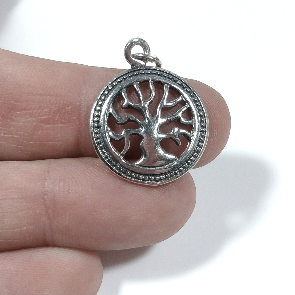 Ciondolo in argento 925 Ciondolo artigianale | Albero della vita