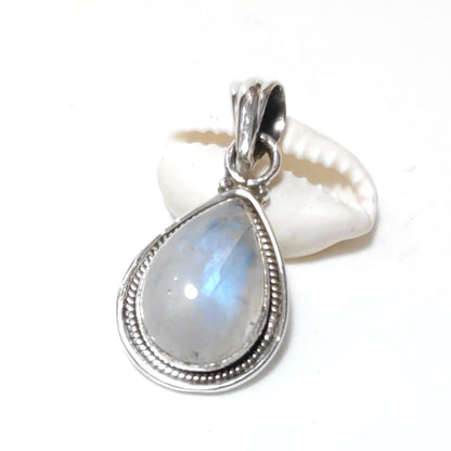 CIONDOLO pietra di luna - argento  925 | Gioielli in argento