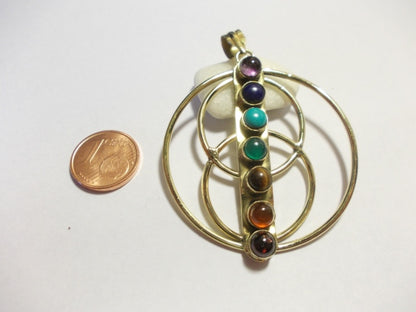 Ciondolo CHAKRA INFINITO ottone/argento – ottone