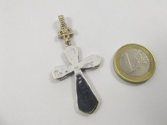 CIONDOLO CROCIFISSO argento/bronzo - ilmondodiwit - Ciondolo