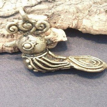 Ciondolo etnico ottone Naga bird - TITLAGARH – immagine1