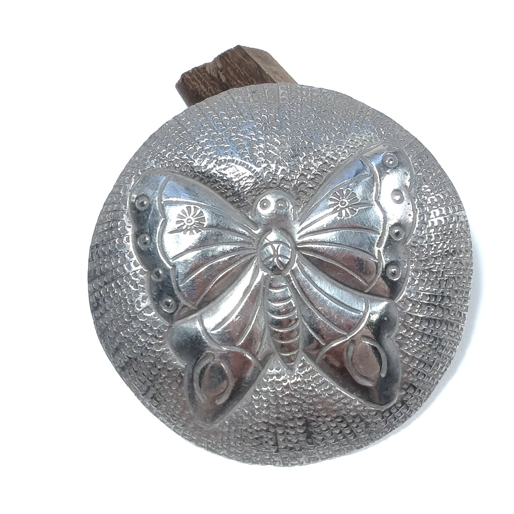 Ciondolo artigianale in argento 925 ORNAMENTI etnici | FARFALLA – immagine5