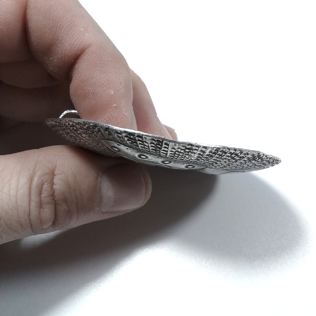 Ciondolo artigianale in argento 925 ORNAMENTI etnici | FARFALLA – immagine4