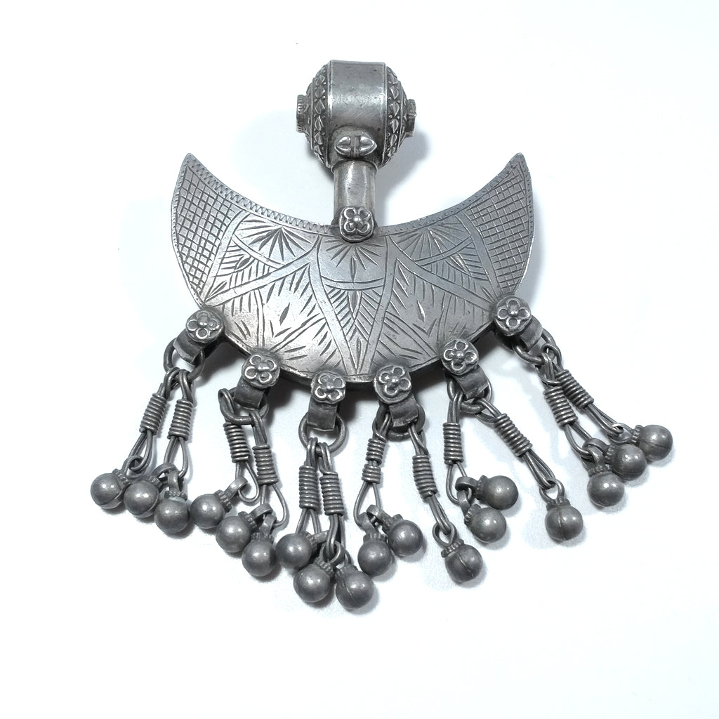 Ciondolo artigianale in argento 925 ORNAMENTI etnici | GIOIELLI ETNICI