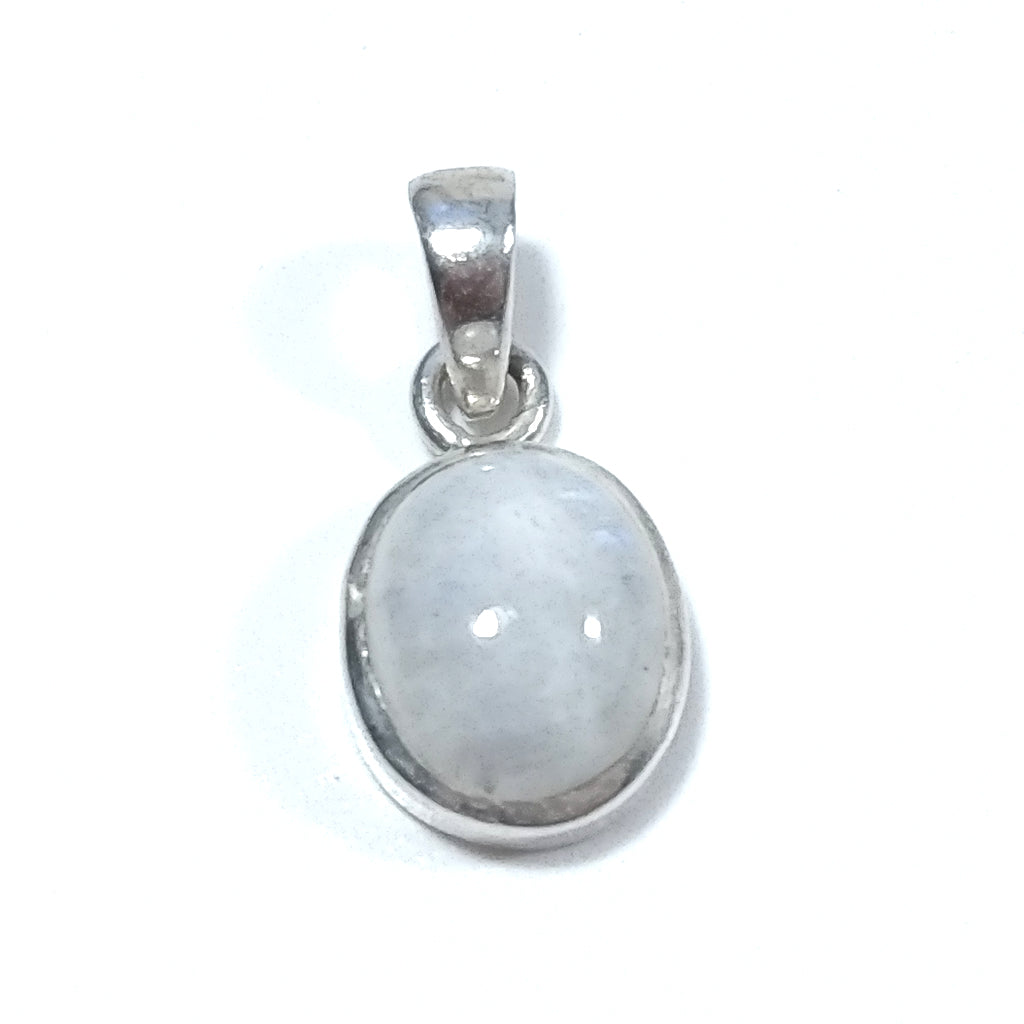 CIONDOLO PIETRA | in argento 925 con Pietra di Luna | GIOIELLI CON PIETRE