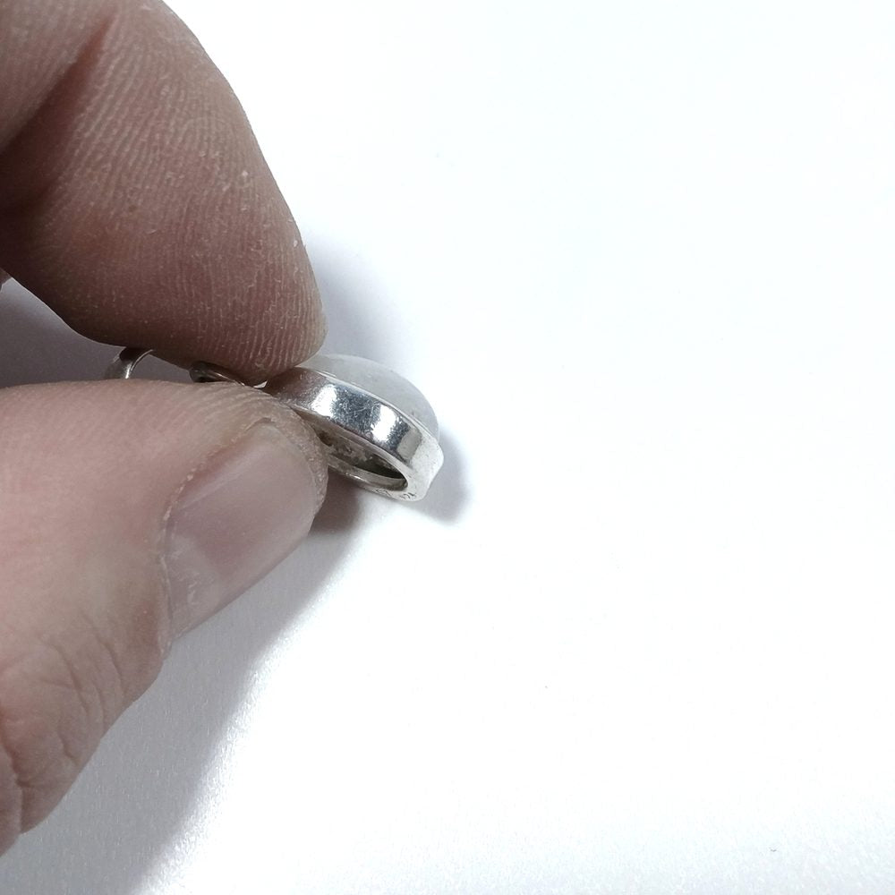 CIONDOLO PIETRA | in argento 925 con Pietra di Luna – immagine3