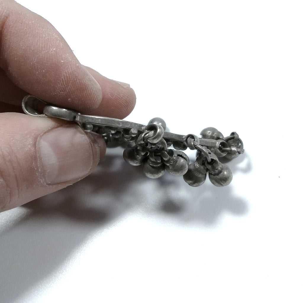 Ciondolo ETNICO in argento antico con ORNAMENTI etnici | GIOIELLI IN ARGENTO – immagine3