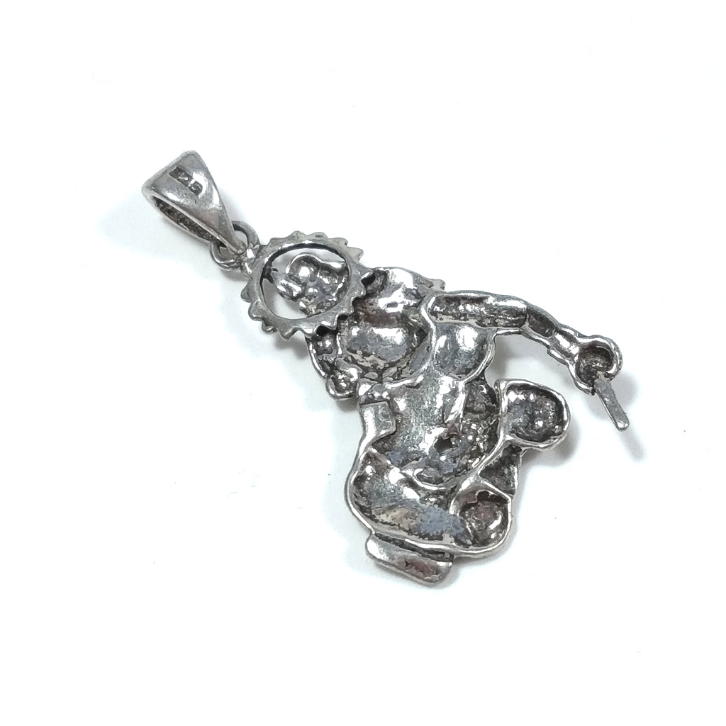 Ciondolo etnico in argento 925 - KRISHNA