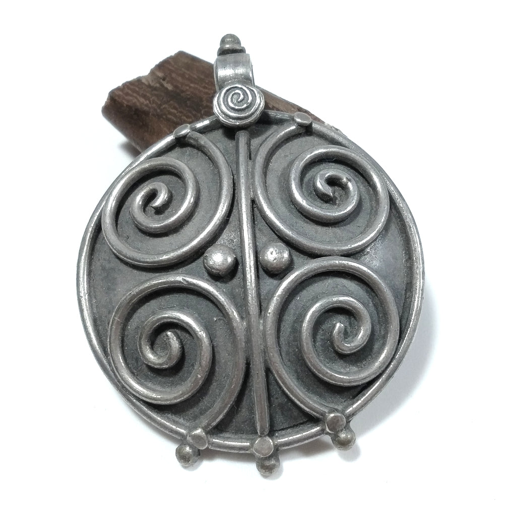 Ciondolo a spirale in argento 925 - JARAY