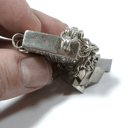 Ciondolo ETNICO in argento antico con PORTA PREGHIERE | GIOIELLI ETNICI