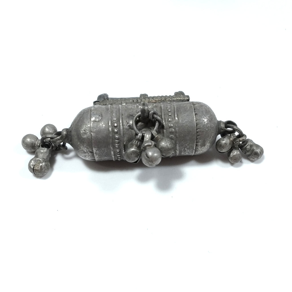 Ciondolo ETNICO in argento antico con PORTA PREGHIERE | GIOIELLI ETNICI